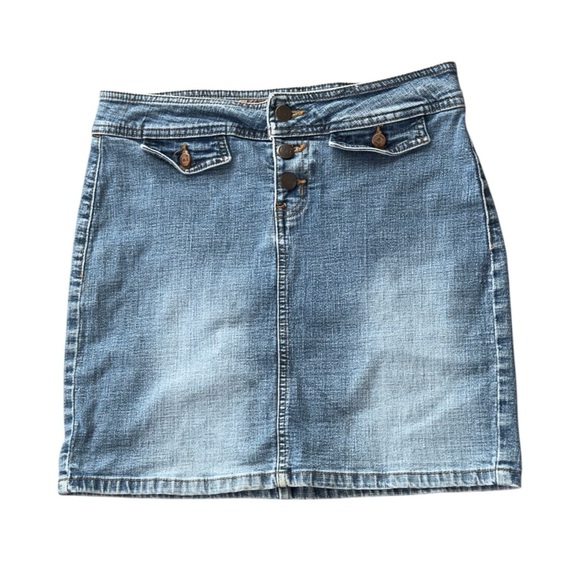 Lei Blue Mini Pencil Skirt Casual - Picture 1 of 4